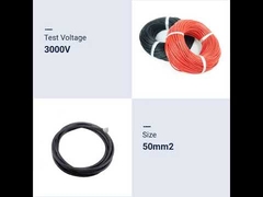 cable de silicona flexible para altas temperaturas