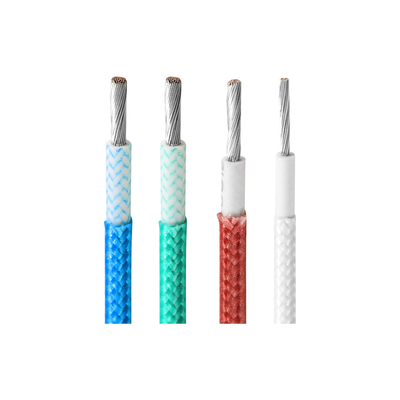 Yelow de los cables 18AWG 600V/200C pie2 de la goma de silicona UL3071/luz verde del aparato electrodoméstico del robot