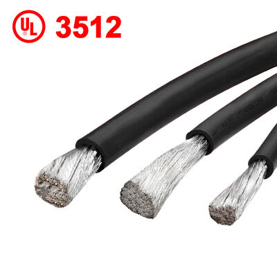 Cable de Batería Flexible 200C Alta Temperatura Voltaje Nominal 600V con Conductor de Cobre Estañado