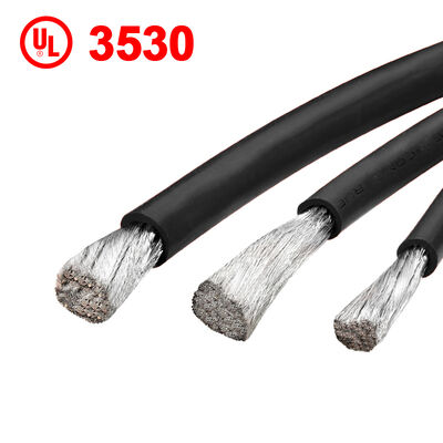 UL3530 Battery Cable 200C High Temperature 600V Rated Voltage Super Soft Silicone Wire for Energy Storage System