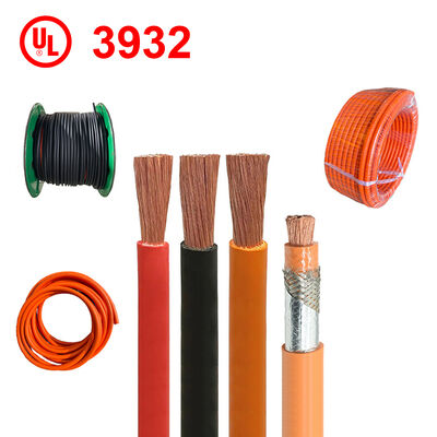 Cable UL3932 XLPE Voltaje Nominal 2000V Clasificación de Temperatura 125C Conductor de Cobre Estañado Cable de Alto Voltaje para Aplicaciones de Vehículos Eléctricos e Industriales