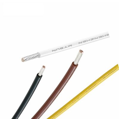UL1199 PTFE Wire 600V Silver-plated Copper 200°C High Temperature Resistance for Sensors and Military Industry